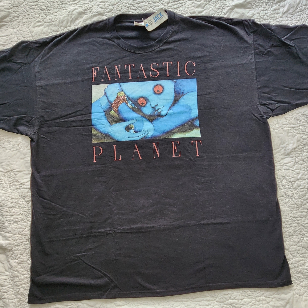 Fantastic Planet Graphic T-Shirt, 3XL, 100% Cotton